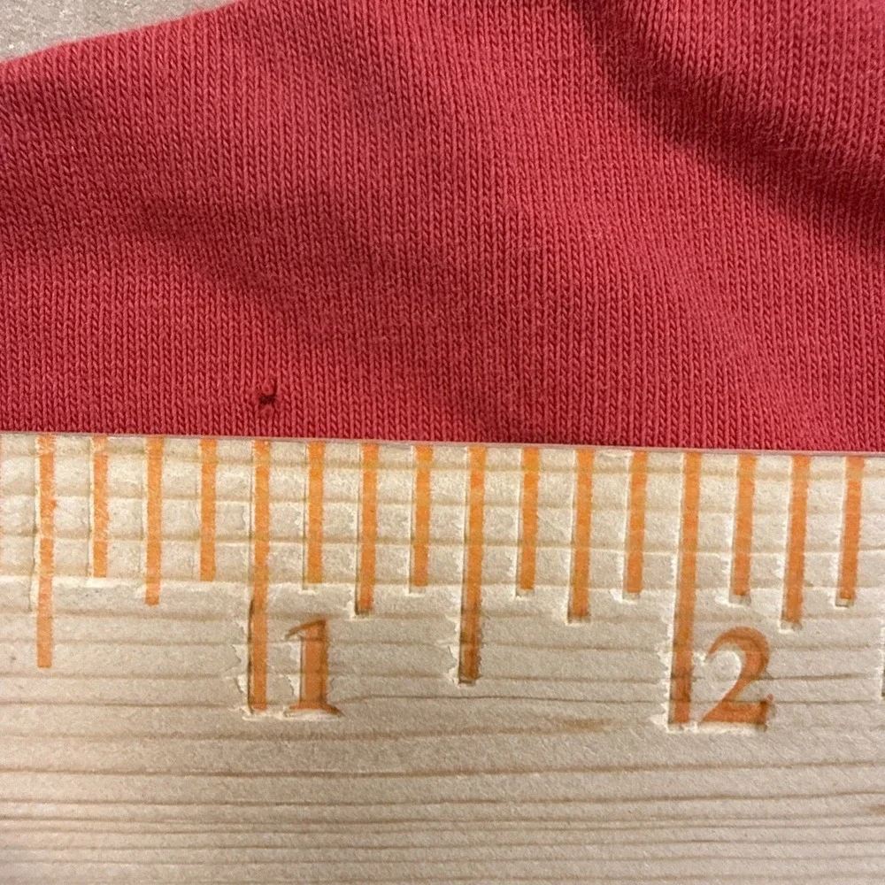 Polo Ralph Lauren Graphic Spellout Crewneck T‎ Shirt Red, See Measurements